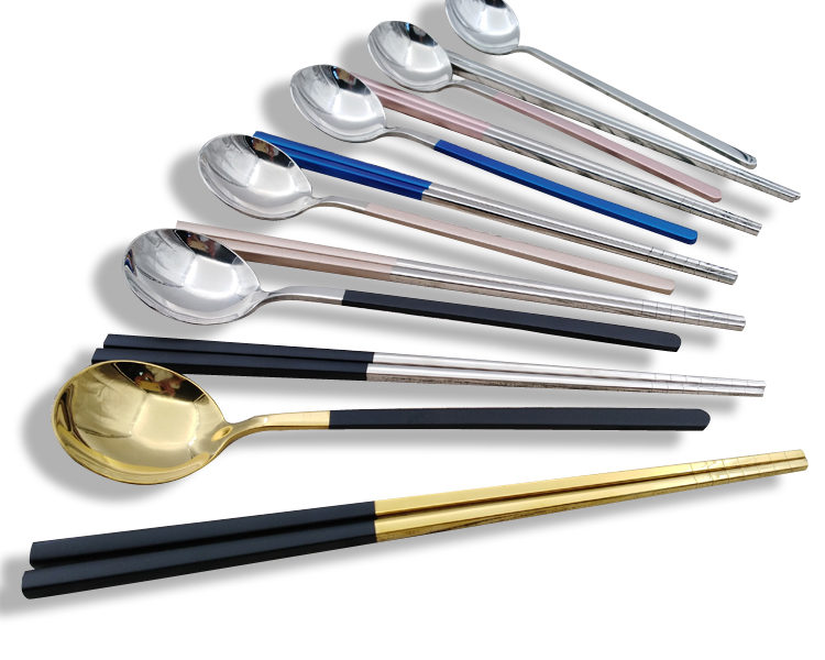 korean style chopsticks spoon set manufacturer